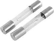 [Aexit] 2 (Protection device) Pcs Microwave Oven 6 x 40mm axia-l Glass 850mA 0.85A 5KV Fuse (22ry55qf262) Tubes