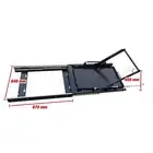 SUPA4X4 Steel Drop Down Fridge Slide for Tray Pickup Storage Solutions for 4WD