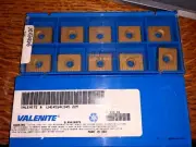 VALENITE CARBIDE INSERTS LNE 45340345 225 QTY 10