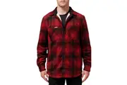 Hard Yakka Mens Legends Sherpa Jacket - FREE BEANIE Y06518 - Camper Red