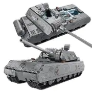 Military Heavy Tank German Panzer VIII Maus Building Blocks Leopard 2 WW2 Soldier Police Army Weapons Bricks Children Toys Gifts A