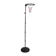 Netball Ring with Stand Portable Pole Height Adjustable