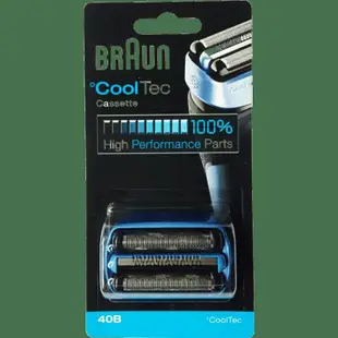 100％原廠Braun 博朗冰感Cooltec刮鬍刀頭網40B CT3 CT4s/CT2S/CT5cc/6cc刀頭刀網