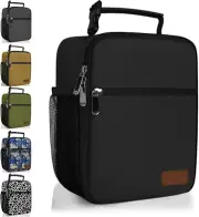 Lunch Bag Reusable Small Lunch Box for Men Women Insulated Portable Lunchbox for