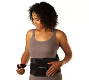 Aspen Medical Horizon Lumbar 631 Support Back Brace Black Adjustable L0631 New
