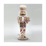 Kurt Adler 16-Inch Wooden Gingerbread Christmas Nutcracker