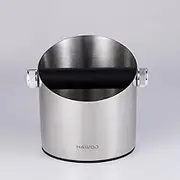 HAWDJ Stainless Steel Knock Box - Elevate Your Espresso Grounds Disposal in Style