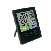 High Precision Blue Backlight Touch-Digital Display Temperature Hygrometer LCD Weather Station Temperature Humidity