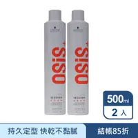 在飛比找PChome24h購物優惠-Schwarzkopf 3號特強定型霧 500mlx2