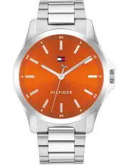 [Tommy Hilfiger] Bruce Stainless Steel Dial Watch in Orange