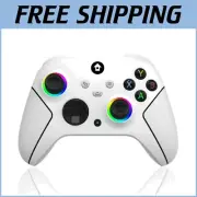 Upgraded Wireless Xbox Controller with RGB Lighting & Dual Vibration - 7 Colors
