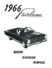 1966 66 FORD FAIRLANE WIRING DIAGRAM MANUAL