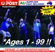 24PCS LED Glow Stick Shooters Party Helicopter Shooters Party Glow Stick Games