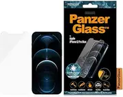 PanzerGlass™ Apple iPhone 12 Pro Max - Clear Glass (2709) - Screen Protector - Resistant to scratches and bacteria, Shock absorbing, 100% touch