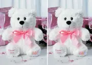 Flower Girl Teddy Bears Plush Bear Wedding Flower Girl Gifts Pack of 2