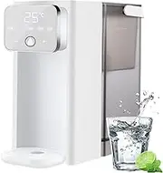 Instant Hot & Cold Filter Water Dispenser, 3L Water Purifier with Led Touch Screen, 2000w Fast Boil, 3 Seconds Quick Heating, Filter Instant Hot Water Dispenser for Home Office Hotel