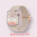 77💕 編織單圈錶帶蘋果手錶錶帶滑扣款適用APPLE WATCH SERIES 1 2 3 4 5 6  SE 78代