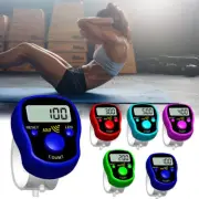 1Pc Random Color LCD Digital Finger Hand Held Tally Counter Ring Digital Clicker