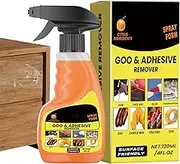 Adhesive Remover Spray, Glue Removal Spray Liquid Tape Remover, 120ml Multifunctional Glue Remover, Safe Glass, Metal, Tiles, Wood, Removes Stickers, Labels, Decals