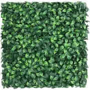 20 in Artificial Faux Gardenia Leaf Fence Panel Screen Wall Home Decor Grass Mat