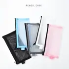 Nylon Mesh Pencil Bag Large Capacity Storage Bag Kids