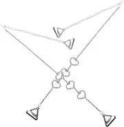 [ANDRESLAD] slip Bra Straps Women's Rhinestone Straps for Bra Dress Non-slip Buckle Decorative Bra Straps Shoulder Support