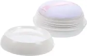 Baluue 2 Sets Powder Box Powder Puffs Foundation Make-up Powder Loose Powder Compact Container Makeup Powder Puff Empty Powder Case Face Powder Makeup Loose Cosmetic Makeup Containers