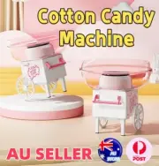 Kids Cotton Candy Machine Sugar Snack DIY Maker Electric Fairy Floss Maker