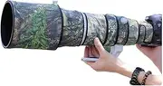 CHASING BIRDS Camouflage Waterproof Lens Coat for Canon EF 500mm F4 L is II USM Rainproof Lens Protective Cover (Green Leaf Camouflage)