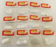 Lot of 900 pcs Vintage Sulyn Crystal Clear Round Paillette Sequins Sewing Crafts