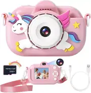 Kids unicorn Camera Toy - Digital Toddler Camera