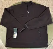New Colorado Clothing Expedition Fleece 1/4 Zip Jacket, Tech Series 300, Black L