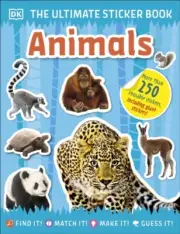 Ultimate Sticker Book Animals by DK 9780241467039 Paperback softback