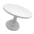 White Medium European Metal Cake Stand Milk Tea Shop Dessert Snack High-Foot AU