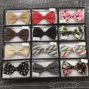 Vintage Fashion Style Men Tuxedo Bow tie Wedding Pre-Tied Bow Tie Necktie