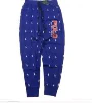 Polo Ralph Lauren Men's Blue All Over Ponies Cotton Sleep Jogger XL NWT