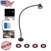 Versatile Black LED Gooseneck Work Light - Perfect for Mills, Lathes & Benches