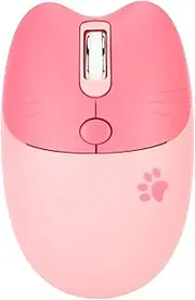 Cat Wireless Mouse, 2.4G Cute Mouse, Kawaii Mouse, Lightweight Soundless Mouse, Portable 3 Levels DPI Mouse, with USB Receiver, for M3 Laptop Computor