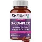 Carbamide Forte Vitamin B-Complex Tablets - 100% RDA VitaminsB1, B2, B12, 120TAB