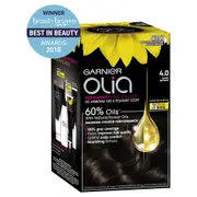 Garnier Olia Permanent Hair Colour 4.0 Dark Brown