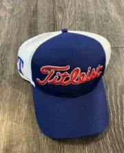 Titleist Texas Rangers MLB Performance Adjustable Snap Back Golf Hat Cap NEW