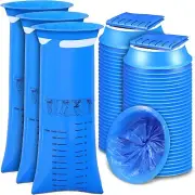 Vomit Bags Disposable, 60 Pack Emesis Bags for Car Kids & Adult, Barf Bags