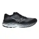 MIZUNO WAVE RIDER 27 SSW SW女慢跑鞋-4E-美津濃 J1GD237722 黑深灰