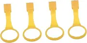 Vaguelly 1 4pcs Fence Standing Pull Ring Cot Ring Supply Stand up Ring Portable Pull Ring Nursery Cot Ring Hanging Ring Nursery Ring