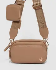 Natural Amalia Crossbody Bag
