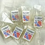 World Cup Pins Soccer USA Lapel Transitions Official Sponsor 1994 Lot Of 6