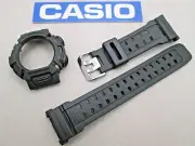 Genuine Casio G-Shock Mudman G-9000 G-9000-3 watch band & bezel dark green