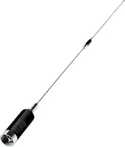 TWAYRDIO Dual Band 144/430MHz 37inch High Gain Mobile Radio Antenna with NMO Connection 136-174MHz 400-470MHz Amateur Mobile Transceiver NMO Mount Antenna for Motorola Vehicle Car Truck Ham Radio