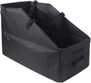 Dickly Folding Bike Storage Box, Folding Bicycle Storage Bag, Sturdy Protective Practical Car Trunk Box, Foldable Bicycle Organizer, L