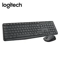 在飛比找Yahoo奇摩購物中心優惠-羅技 logitech MK235無線鍵盤滑鼠組